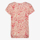 Dames top met paisley print rood creme