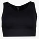 Seamless dames sport BH zwart