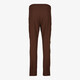 Dames pantalon met bies bruin