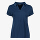 Dames polo blauw