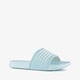 Dutchy dames badslippers lichtblauw