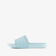 Dames badslippers lichtblauw