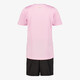 Tweedelige meisjes sport set lichtroze zwart