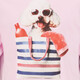 Name It meisjes T-shirt met zomers opdruk roze