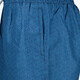 Heren zwembroek met print blauw