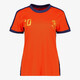 Dames voetbal T-shirt oranje