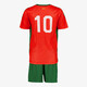 Tweedelig kinder sport set rood groen