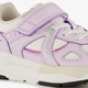 Meisjes sneakers wit paars