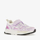 Meisjes sneakers wit paars