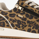 XX by dames sneakers met panterprint bruin