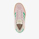 VL Court Bold suede dames sneakers roze groen