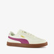 Club II Era leren dames sneakers wit roze