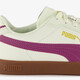 Club II Era leren dames sneakers wit roze