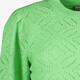 Gehaakte dames trui groen