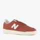 80 suede heren sneakers roestbruin