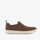 ECCO suede heren instappers bruin