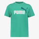 Puma Ess 2 Color NO.1 Logo kinder T-shirt groen