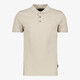Heren polo beige
