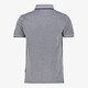 Heren polo blauw gemêleerd
