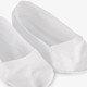 2 paar lage loafer sokken wit