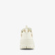Dames dad sneakers wit beige