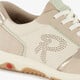 Reslip dames sneakers beige