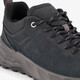 Leren heren wandelschoenen cat. A zwart