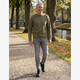 Heren sweater groen