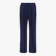 Dames wide leg broek blauw