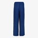 Dames wide leg broek met bies blauw