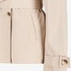 Korte dames trenchcoat beige