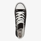 Hoge canvas dames sneakers zwart