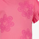 Meisjes T-shirt met bloemenprint roze