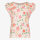 TwoDay meisjes top met bloemenprint creme