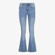 Dames flared jeans lichtblauw