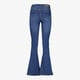 Dames flared jeans donkerblauw