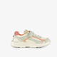 Meisjes sneakers beige pastel