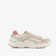 Meisjes sneakers beige pastel
