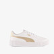 Carina 3.0 metallic dames sneakers wit