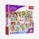 Puzzel 4 in 1 Princess Happy Day