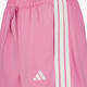 W 3-Stripes SJ short dames roze