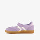 Meisjes ballerina sneakers lila