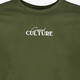 Heren T-shirt met backprint groen