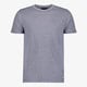 Heren T-shirt blauw grijs