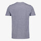 Heren T-shirt blauw grijs