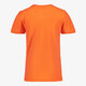 Jongens T-shirt met tekstopdruk oranje