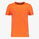 Jongens T-shirt met tekstopdruk oranje