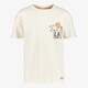 Jongens T-shirt met opdruk wit