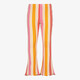 Flared meisjes broek gestreept
