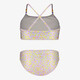 Meisjes bikini met bloemenprint lila